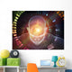 Glow of the mind Wall Mural