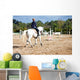 horse riding Wall Mural