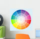 Color Wheel Light Wall Decal