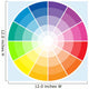 Color Wheel Light Wall Decal