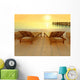 Sunset at the beach Wall Mural