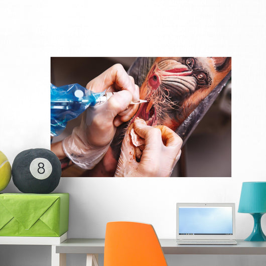 Electric Tattooing Wall Mural