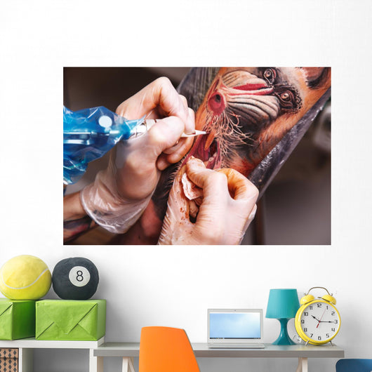 Electric Tattooing Wall Mural