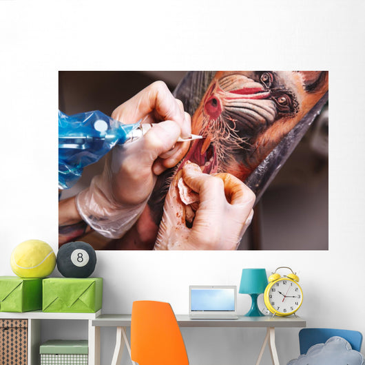 Electric Tattooing Wall Mural