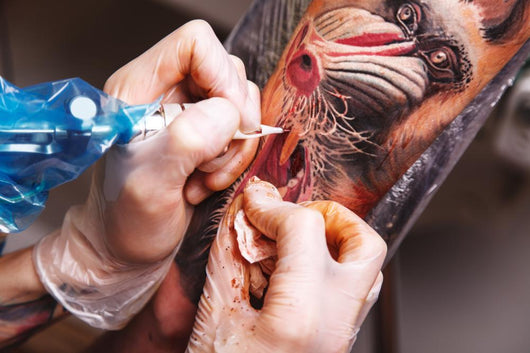 Electric Tattooing Wall Mural
