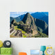 Machu Picchu ruins peruvian Andes  Cuzco Peru Wall Mural