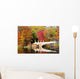 Central Park Bridge Fall Wall Decal