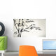 ink painted bamboo Wall Mural