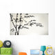 ink painted bamboo Wall Mural