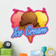 Ice-cream Wall Decal