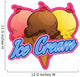 Ice-cream Wall Decal