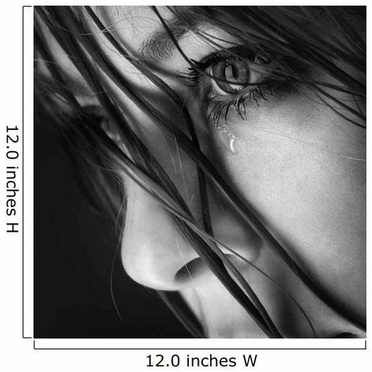 beauty girl cry Wall Mural