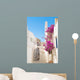 Traditional greek architecture on Cyclades islands, Greece Wall Mural