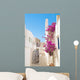 Traditional greek architecture on Cyclades islands, Greece Wall Mural