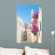 Traditional greek architecture on Cyclades islands, Greece Wall Mural