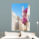 Traditional greek architecture on Cyclades islands, Greece Wall Mural
