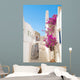 Traditional greek architecture on Cyclades islands, Greece Wall Mural