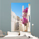Traditional greek architecture on Cyclades islands, Greece Wall Mural