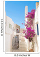 Traditional greek architecture on Cyclades islands, Greece Wall Mural