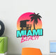 Miami Beach Wall Decal