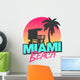 Miami Beach Wall Decal