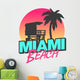 Miami Beach Wall Decal