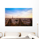 beautiful view of Paris Wall Mural