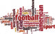 football word cloud Wall Decal
