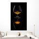 Brandy glass Wall Mural