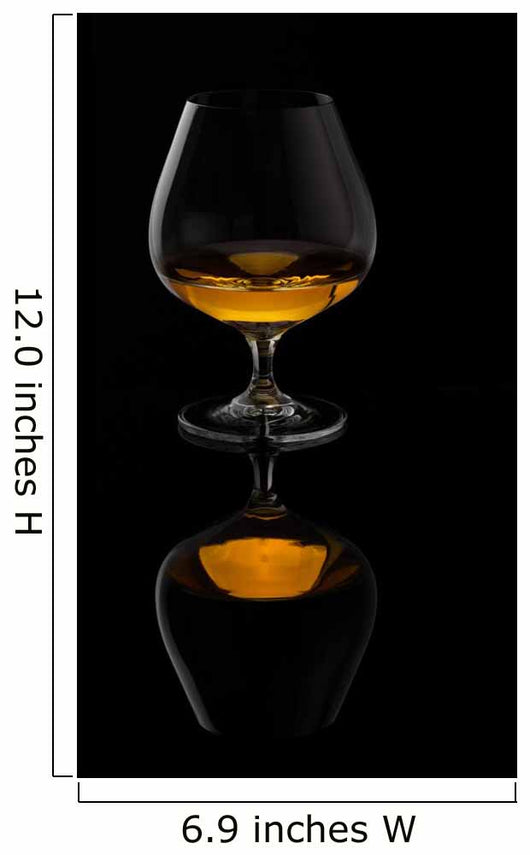 Brandy glass Wall Mural