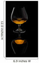 Brandy glass Wall Mural