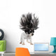 Chihuahua puppy small dog with crazy troll hair Wall Decal