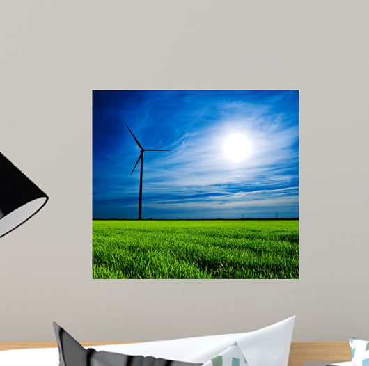 Wind Turbine Sunset