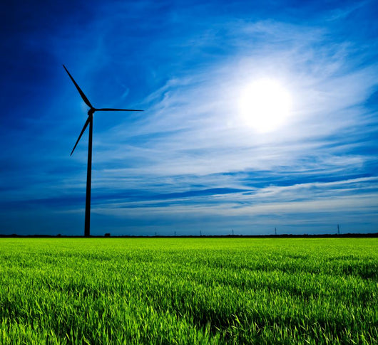 Wind Turbine Sunset