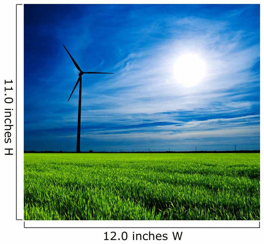 Wind Turbine Sunset