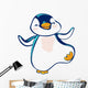 Dancey Dance penguin Wall Decal