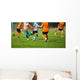 Soccer Football Game for Wall Mural