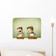 student trying to cheat at exam Wall Decal