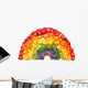 fruit and vegetable rainbow Wall Decal
