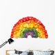 fruit and vegetable rainbow Wall Decal