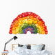 fruit and vegetable rainbow Wall Decal