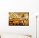 great Roman empire - conceptual collage in retro style Wall Mural
