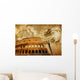 great Roman empire - conceptual collage in retro style Wall Mural