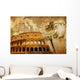 great Roman empire - conceptual collage in retro style Wall Mural