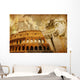 great Roman empire - conceptual collage in retro style Wall Mural