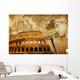 great Roman empire - conceptual collage in retro style Wall Mural