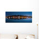 Philadelphia - Boathouse Row panorama by night Wall Mural