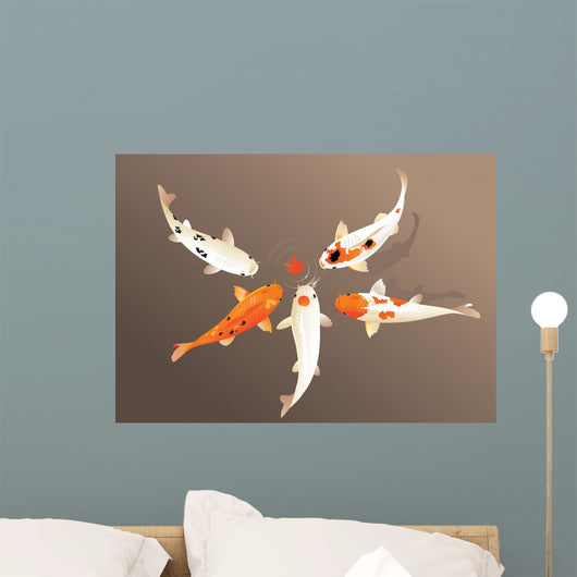 Koi carp Wall Mural