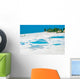 Very nice view of Pamukkale. natural landmark of Turkey Wall Mural