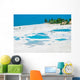 Very nice view of Pamukkale. natural landmark of Turkey Wall Mural